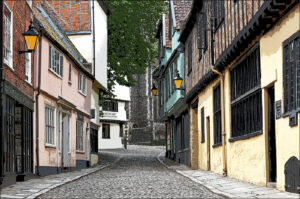 15 Points-Cobbled Street in Norwich-Brian Wetton