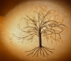 Div 1- 1 st - moon tree-Gloria Pritchard