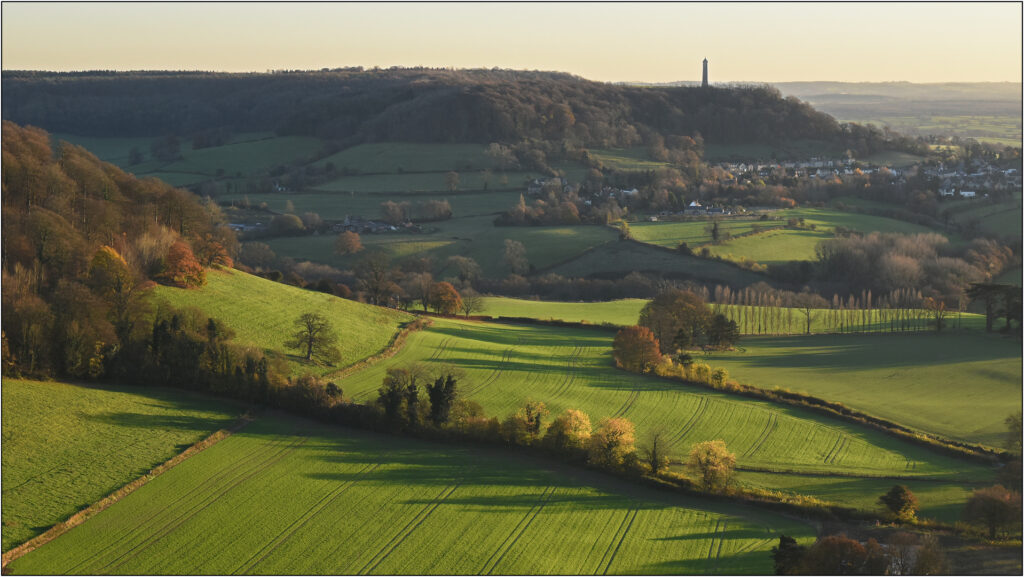 Second Place-North Nibley from Stinchcombe Hill-Brian Wetton