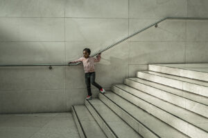 1st Girl-on-the-Steps-Elizabeth Restall ARPS