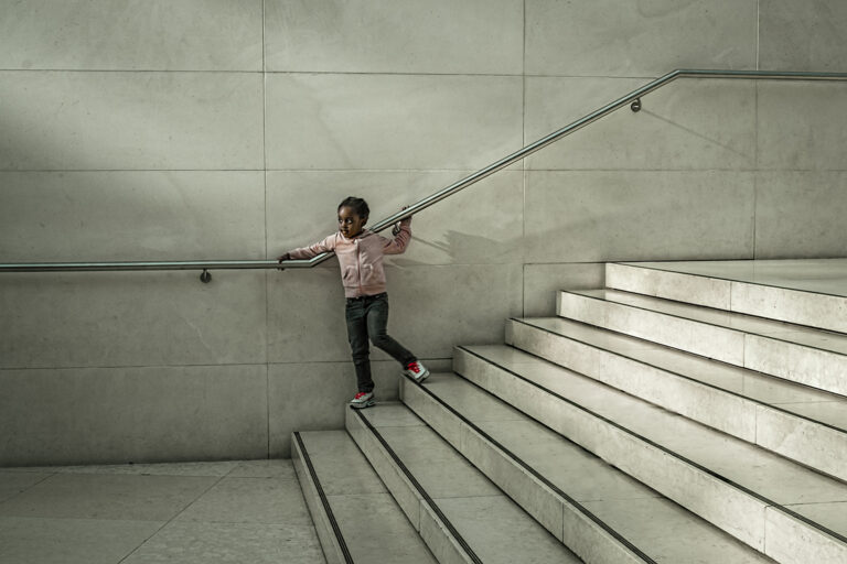 1st Girl-on-the-Steps-Elizabeth Restall ARPS