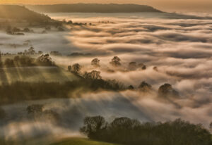 1st - 20 Points -Evening Sun over Severn Vale-George Ryske