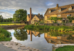 Evening at Lower Slaughter-Barbara Gibbons
