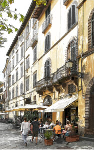 Lunch in Lucca-Brian Wetton
