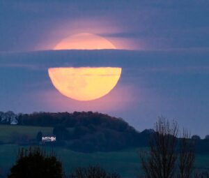 Supermoon rising -Bill Beere