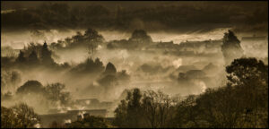 Div 2 -1st - 16 Points- Misty morning over Dursley-George Ryske
