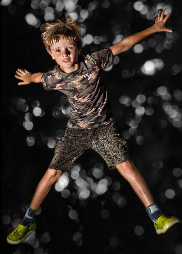 2nd -19 Points -Daniel Does a Star Jump - Don Grundell