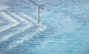 17 Points -Steps to the Pool-Elizabeth Restall ARPS