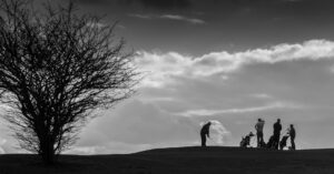 Div 1 -3rd- 18 Points- Teeing off -George Ryske