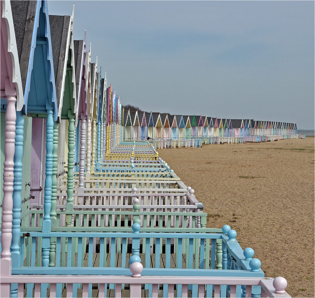 3rd 19 Points-D1-Colourful Beach Huts-Christine Wetton