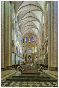 Chancel, St Stephen's abbey church, Caen-David Brookes