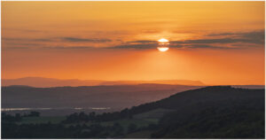 D1- 17 Points - Sunset over the Severn Vale - Diana Baker