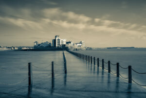 18 Points - High Tide at the Causeway - Elizabeth Restall ARPS