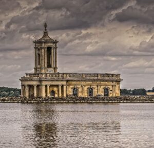 Threatening Storm over Normanton Church